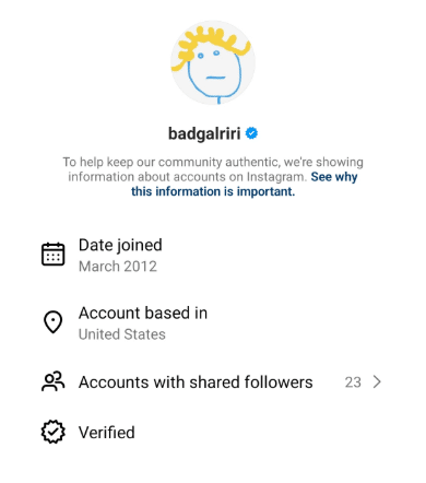 Business Account Location Info Business Account Location Info