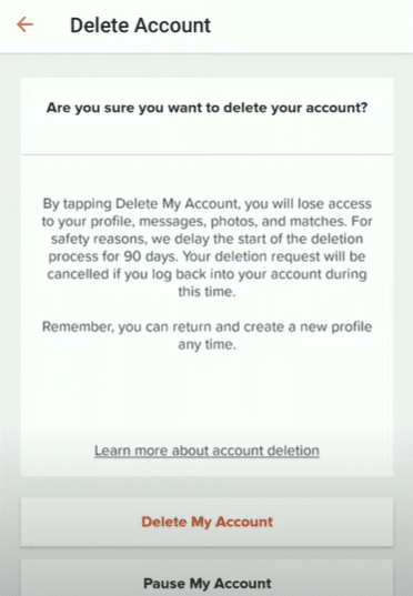 Confirm Final Deletion Confirm Final Deletion