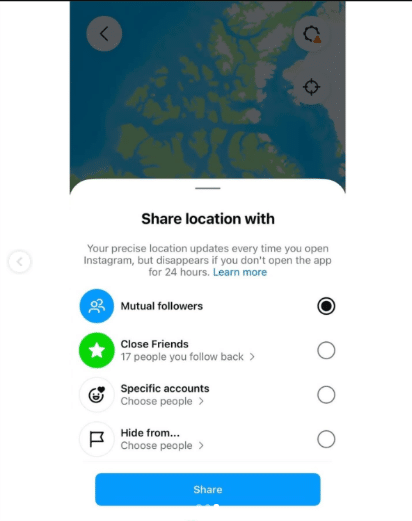 The Friend Map Feature The Friend Map Feature
