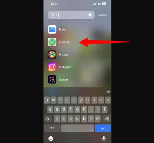 Find My app on your iPhone or iPad Find My app on your iPhone or iPad