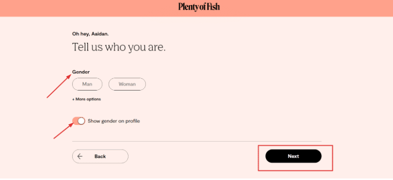 POF Profile Creation POF Profile Creation