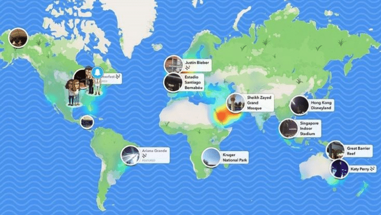Social Media Location Features Social Media Location Features